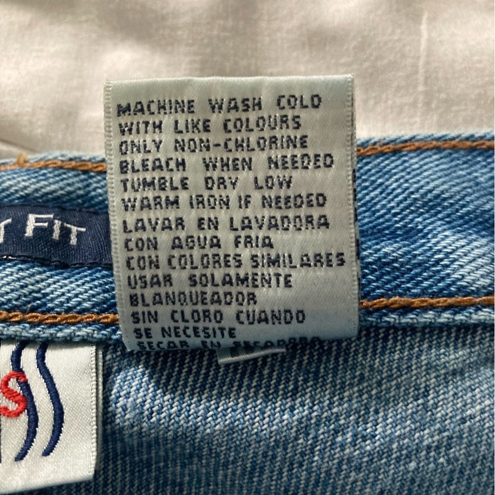 Vintage Bill Blass High Rise Mom Jeans Size 12 (Fits Modern 10) - Picture 6 of 6